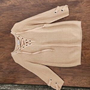 Tan Knit Sweater